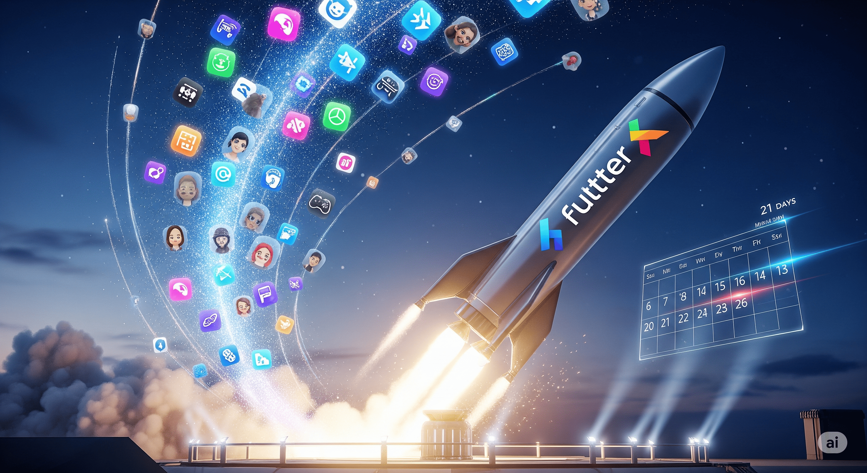 🚀 How We Launched a Flutter App in 21 Days — And Got 5,000 Users on Day One